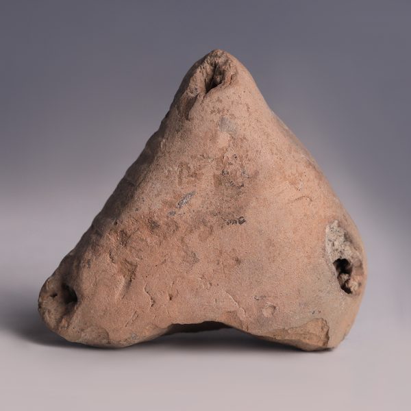 Old Babylonian Clay Bulla with Sealing