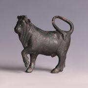 Roman Bronze Bull Statuette