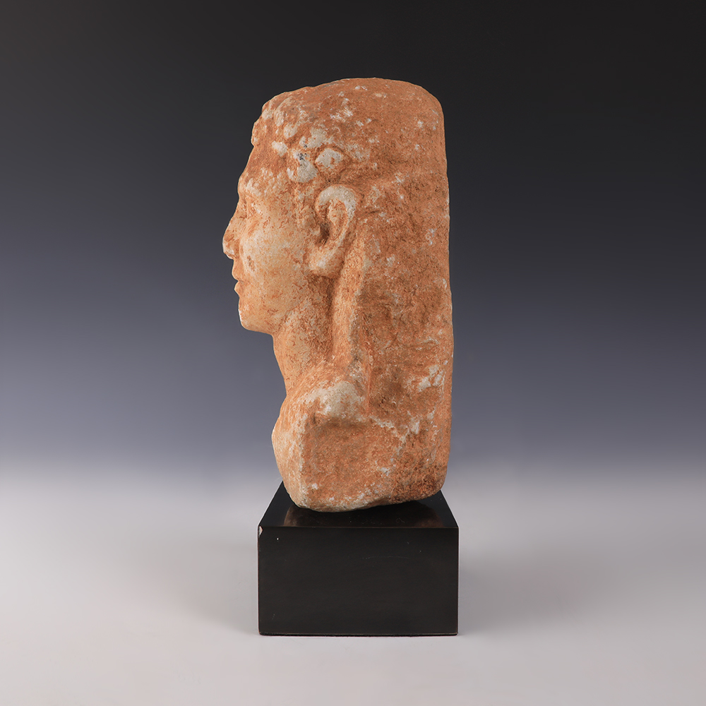 Roman Marble Bust of a Kouros Roman Marble Bust of a Kouros