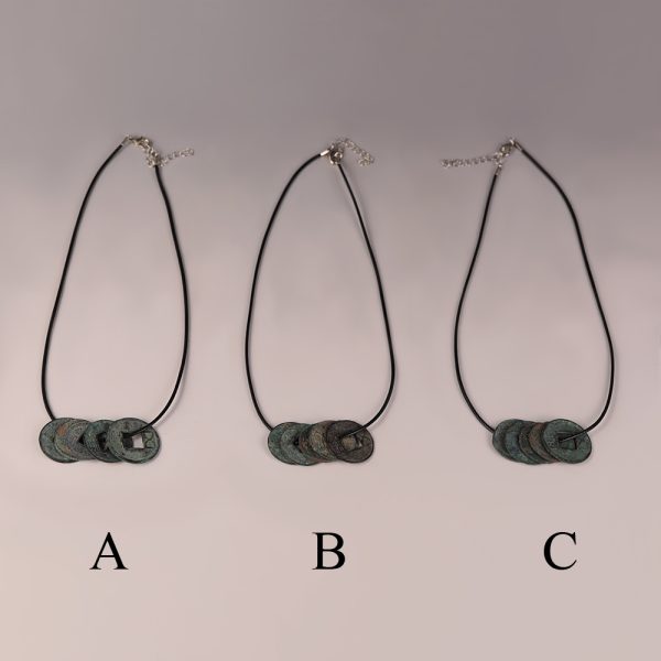 Selection of Ancient Chinese Bronze Cash Coin Necklaces