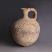 Tell El-Yahudiyeh Earthenware Single Handled Amphora