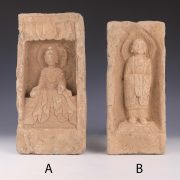 Ancient Chinese Ceramic Buddha Bricks