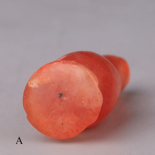 Selection of Ancient Egyptian Carnelian Poppy Amulets
