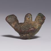 Roman Bronze Cockerel Tintinnabulum Pendant