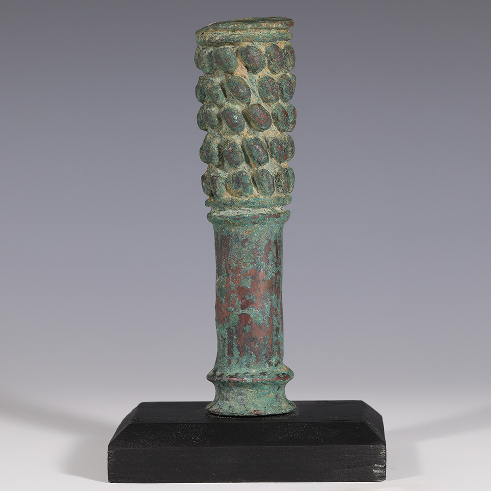 Luristan Bronze Truncheon-Shaped Macehead Luristan Bronze Truncheon-Shaped Macehead