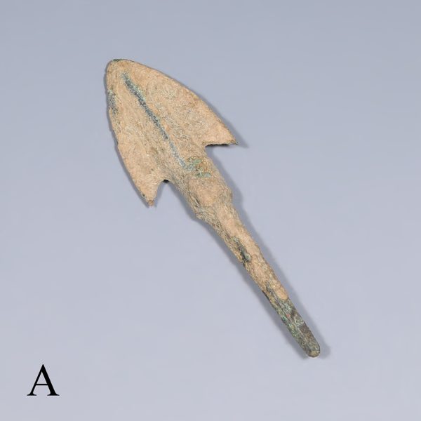 Selection of Small Luristan Bronze Barbed Arrowheads