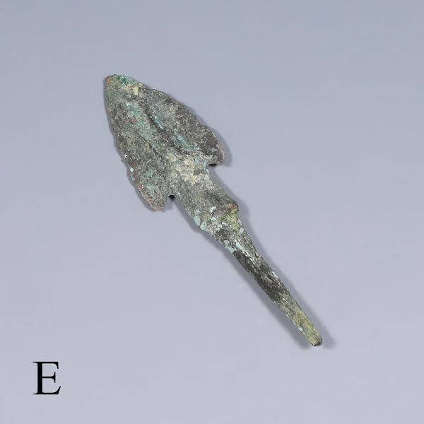 Selection of Small Luristan Bronze Barbed Arrowheads