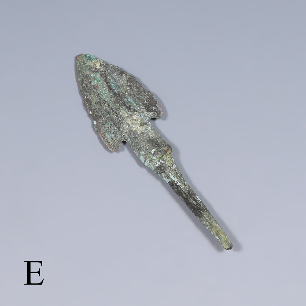 Selection of Small Luristan Bronze Barbed Arrowheads Selection of Small Luristan Bronze Barbed Arrowheads