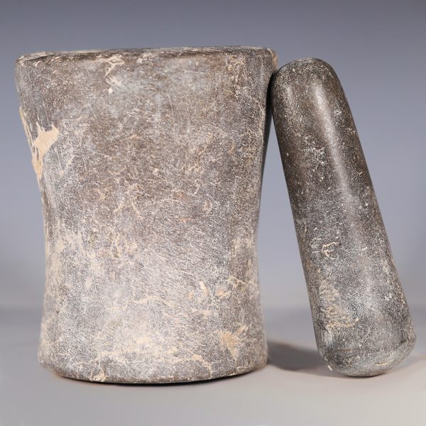 Western Asiatic Stone Pestle and Mortar