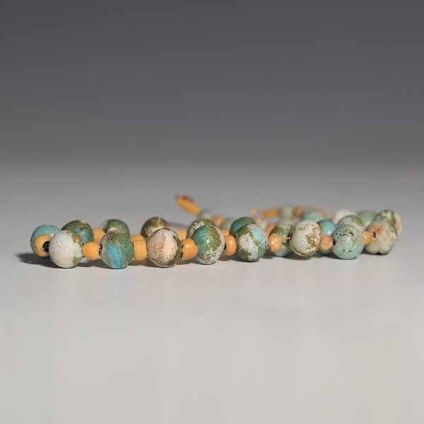 Ancient Egyptian Faience Beaded Necklace