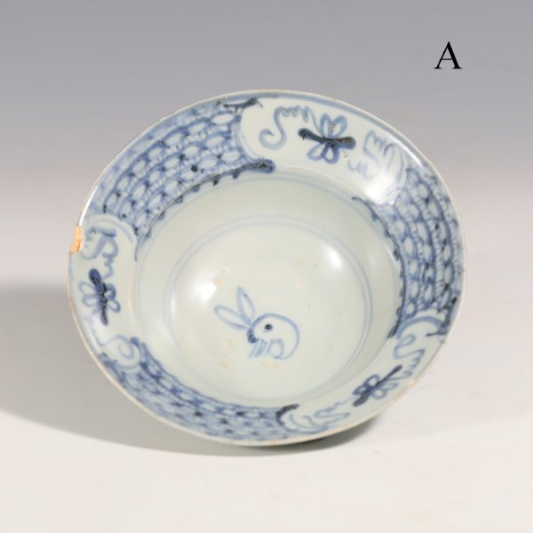 Selection of Tek Sing Blue and White Circular Bowls