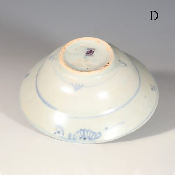 Selection of Tek Sing Blue and White Circular Bowls