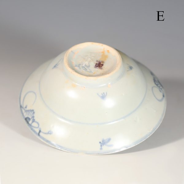 Selection of Tek Sing Blue and White Circular Bowls