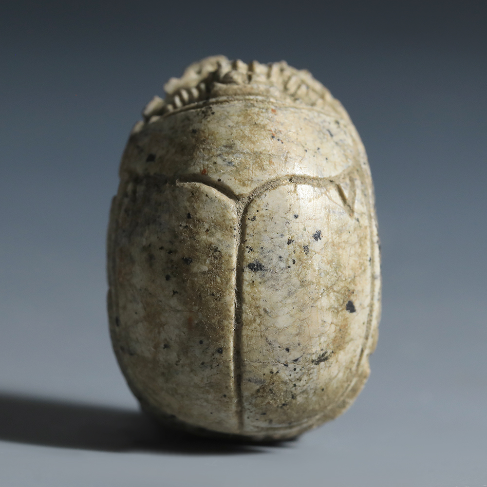 Egyptian Steatite Scarab to Thutmose III Egyptian Steatite Scarab to Thutmose III