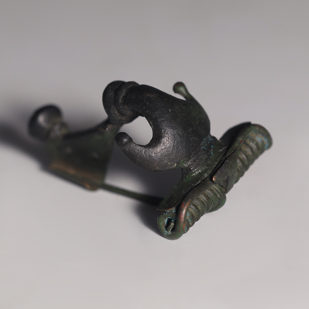 Roman Bronze Anchor Kräftig Profilierte Type Brooch Roman Bronze Anchor Kräftig Profilierte Type Brooch