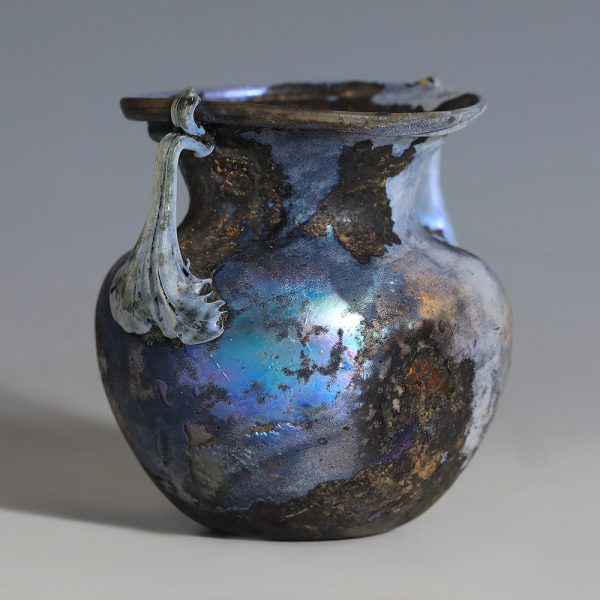 Ancient Roman Iridescence Jar