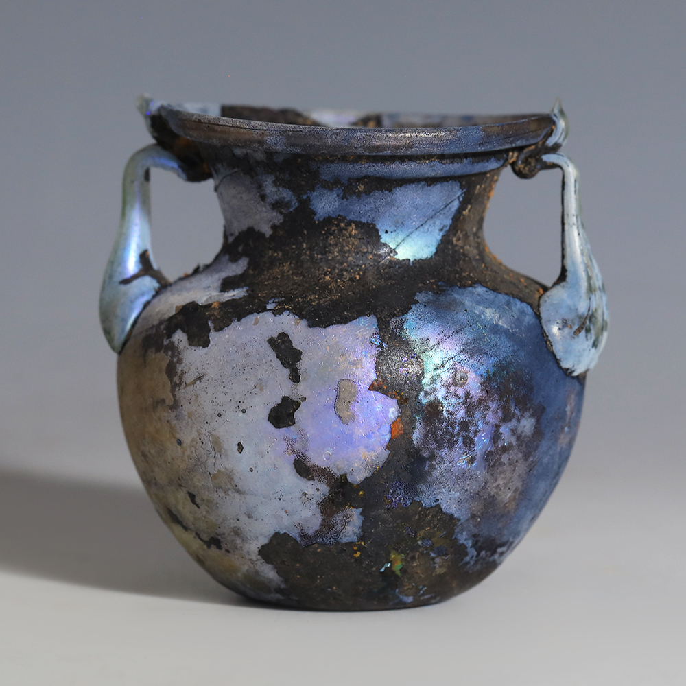 Ancient Roman Iridescence Jar Ancient Roman Iridescence Jar