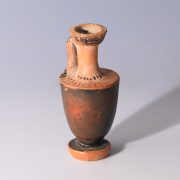 Small Attic Black-Bodied Terracotta Lekythos