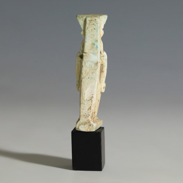 Egyptian Glazed Faience Isis Amulet