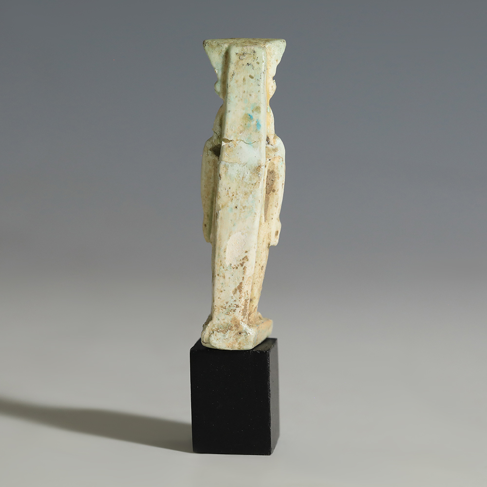 Egyptian Glazed Faience Isis Amulet Egyptian Glazed Faience Isis Amulet