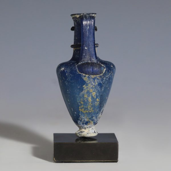 Roman Cobalt Blue Glass Jug