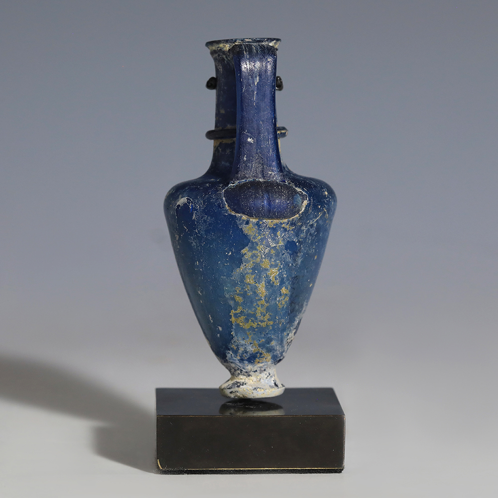 Roman Cobalt Blue Glass Jug Roman Cobalt Blue Glass Jug