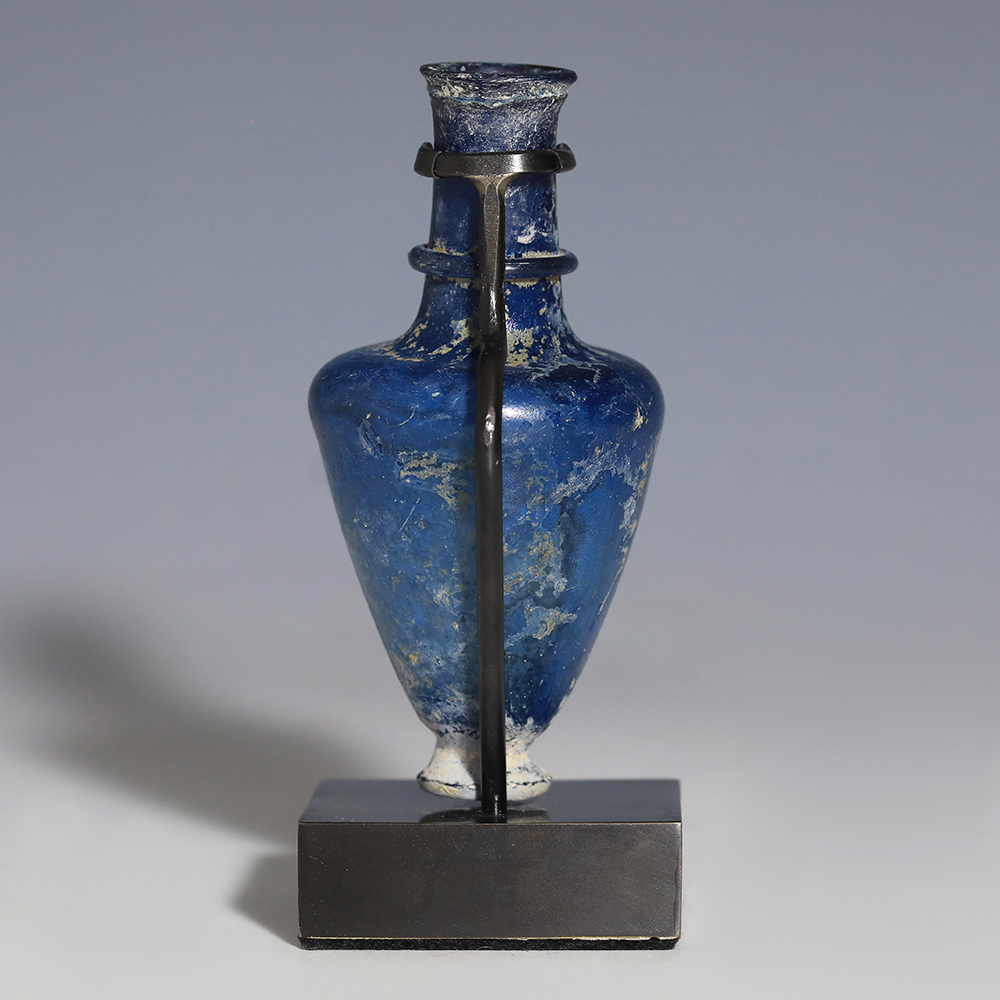 Roman Cobalt Blue Glass Jug Roman Cobalt Blue Glass Jug