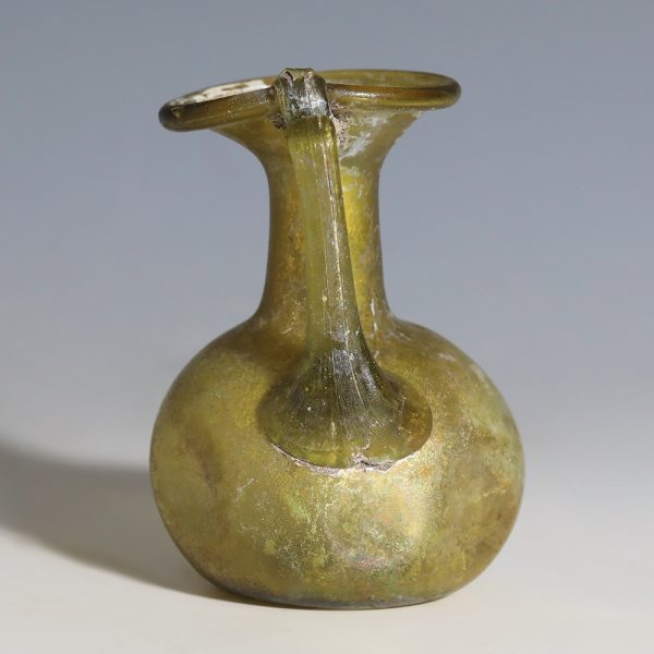 Roman Glass Dimpled Jug