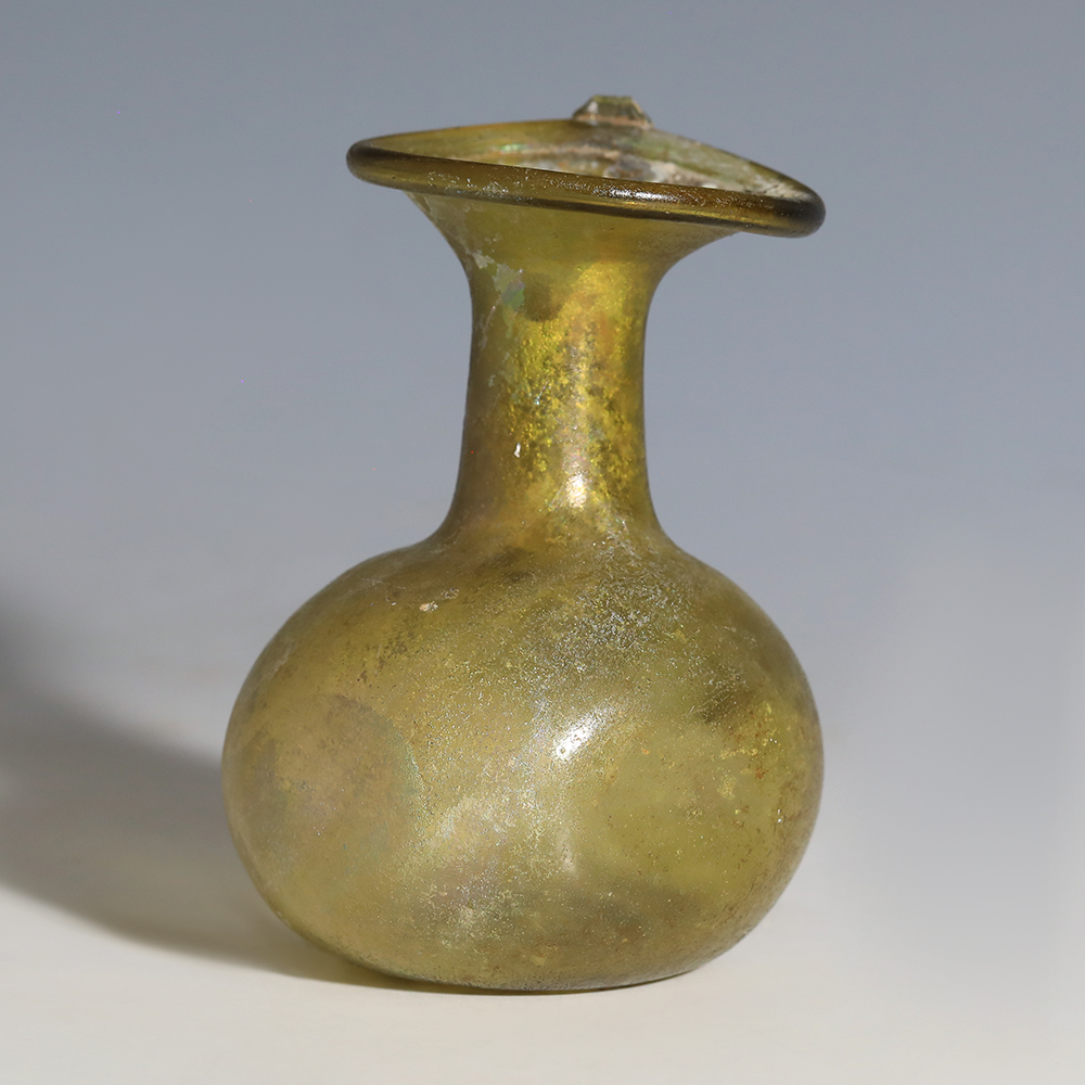 Roman Glass Dimpled Jug Roman Glass Dimpled Jug
