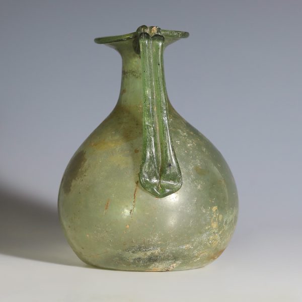 Roman Green Glass Jug