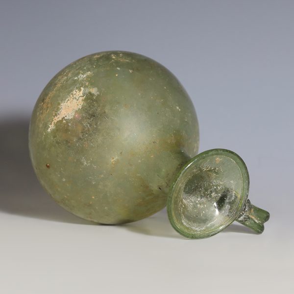 Roman Green Glass Jug