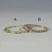 Ancient Roman Studded Glass Bangles