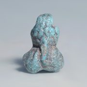 Romano-Egyptian Faience Phallic Amuletic Pendant