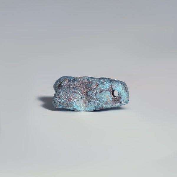Romano-Egyptian Faience Phallic Amuletic Pendant