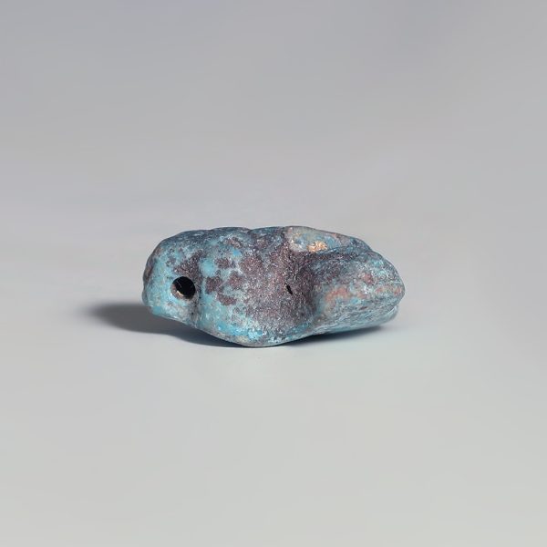 Romano-Egyptian Faience Phallic Amuletic Pendant