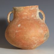 Holy Land Terracotta Vessel with Handles