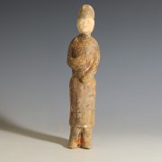 Chinese Tang Sancai Glazed Statuette