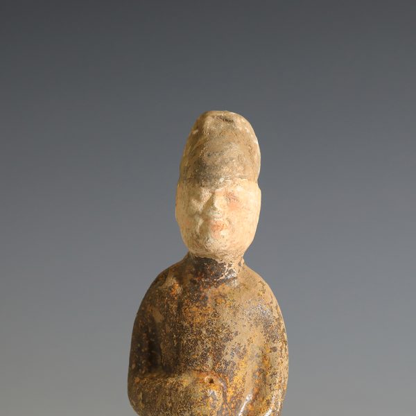 Chinese Tang Sancai Glazed Statuette