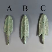 selection assyrian bronze arrowheads