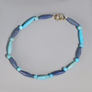 Egyptian Amarna Turquoise Faience Bead Bracelet