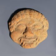 Greek Terracotta Gorgon Head Appliqué