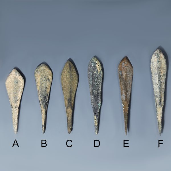 Selection of Luristan Bronze Arrowheads