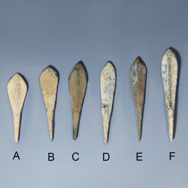 Selection of Luristan Bronze Arrowheads