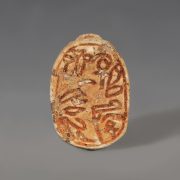 Egyptian Steatite Scarab for the Seal-Bearer Har