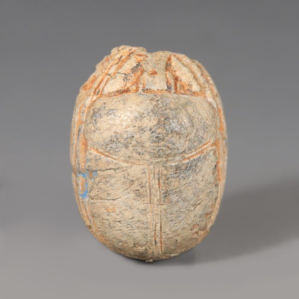 Egyptian Steatite Scarab for the Official Senebsumai