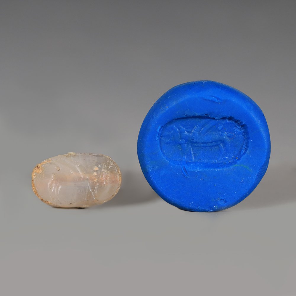 Phoenician-Egyptian Hardstone Scarab Phoenician-Egyptian Hardstone Scarab