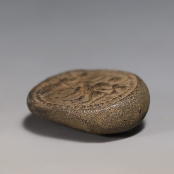 Byzantine Terracotta Pilgrim's Token Depicting Entry into Jerusalem