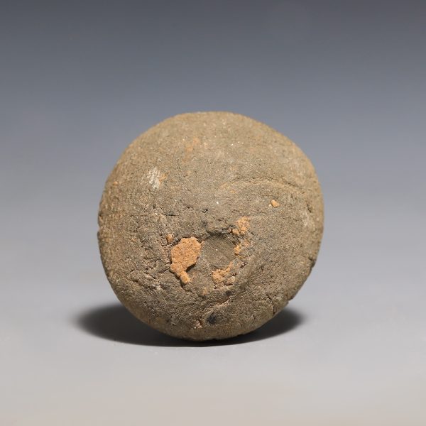 Byzantine Terracotta Pilgrim's Token Depicting Virgin and Child
