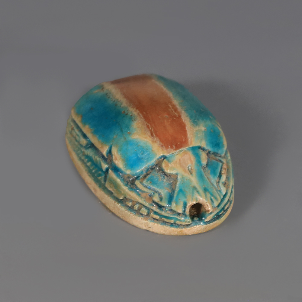 Egyptian Steatite Hyksos Period Scarab Egyptian Steatite Hyksos Period Scarab