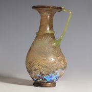 Roman Aubergine Glass Jug